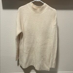 Old Navy Cream Turtleneck Sweater